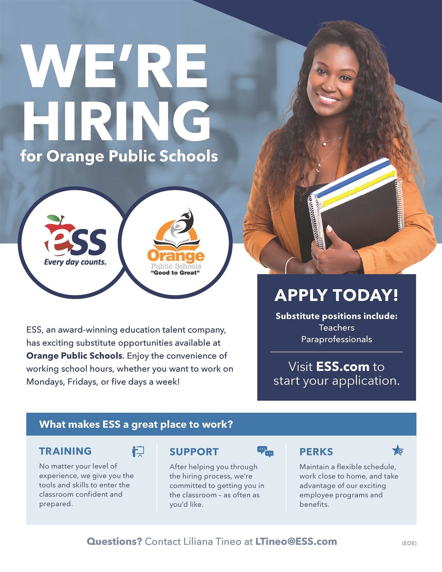 We're Hiring
